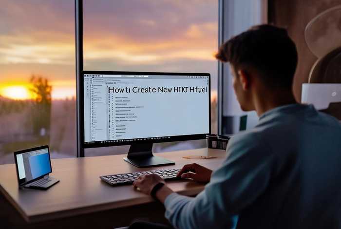 怎样新建html文件 - 怎样新建一个html文件