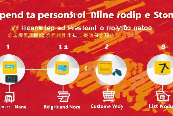 在淘宝上开设个人网店的流程步骤；在淘宝上开设个人网店的流程一共分为四个步骤
