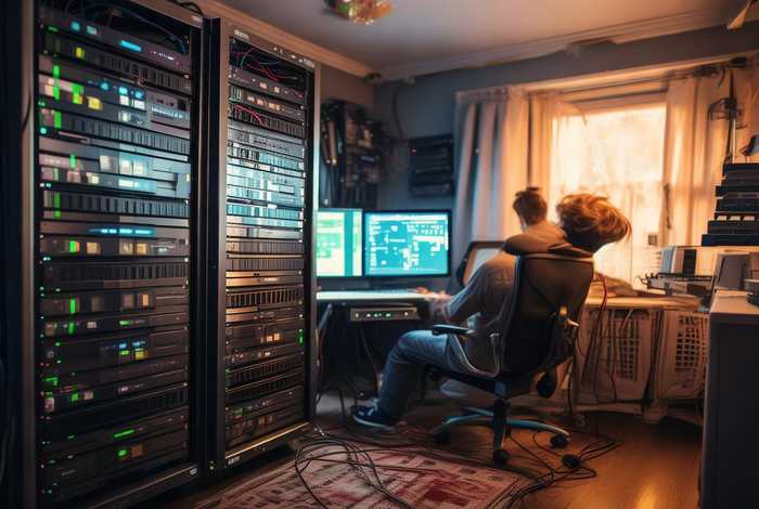 在家搭建服务器挣钱（在家搭建服务器挣钱多吗）