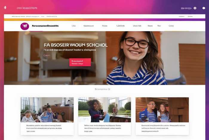 学校网页模板设计(学校网页模板设计怎么做) 学校网页模板设计(学校网页模板设计怎么做)