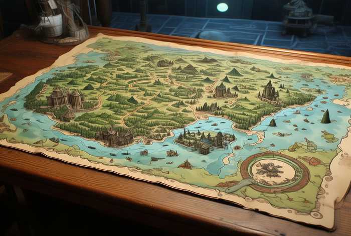 在线生成小说地图 - 在线小说生成器