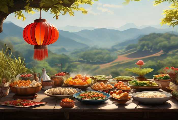 有关美食的诗句；有关美食的诗句加地点