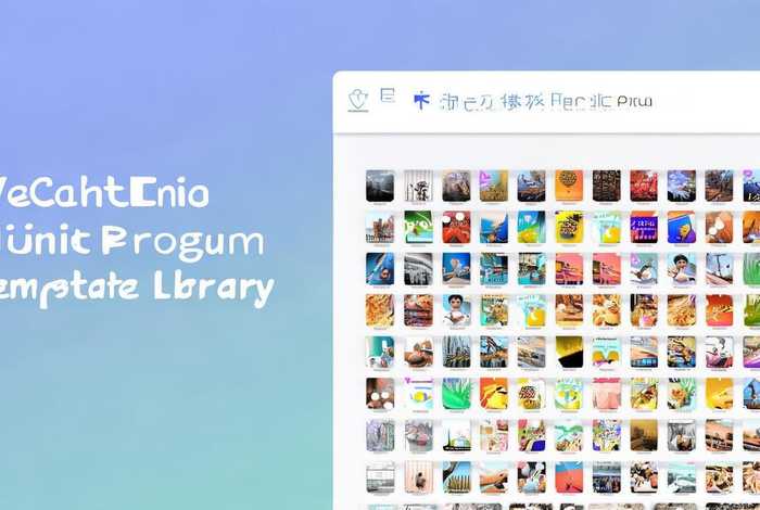 微信小程序模板，微信小程序模板库