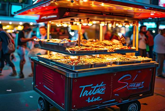 小吃车广告设计图片 - 小吃车广告设计图片大全