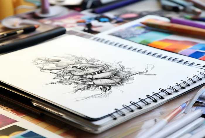 作品设计创意说明图；作品设计创意说明图怎么画