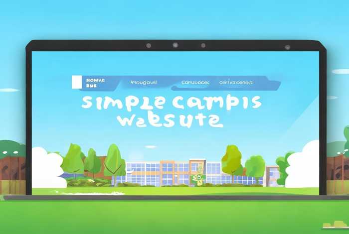 一个简单校园html网页代码（一个简单校园html网页代码怎么写）