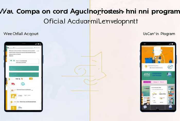 微信公众号和小程序制作费用 微信公众号和小程序制作费用区别