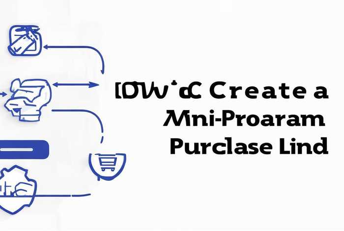 怎么制作小程序购买链接；怎么制作小程序购买链接呢