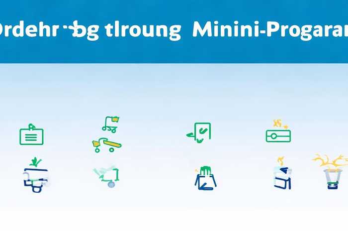 小程序下单流程图；小程序下单流程图怎么做