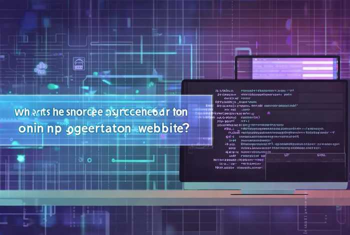 在线生成app网站源码是什么 - 在线生成app网站源码是什么意思