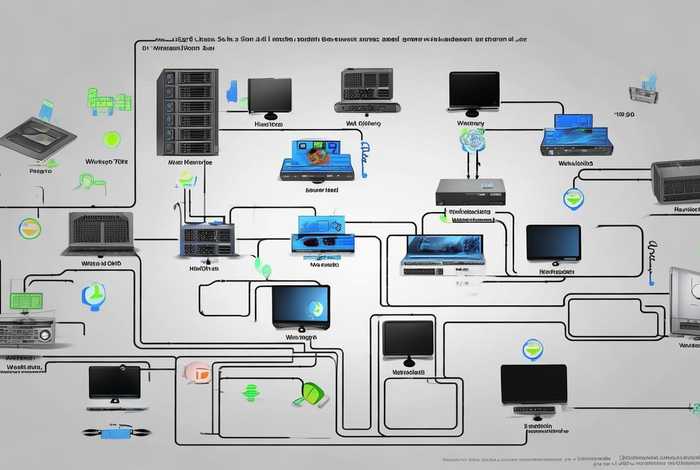 中小型企业网络构建拓扑图、中小型企业网络拓扑结构图