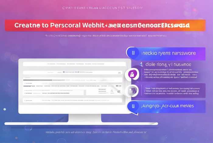 怎样创建一个自己的网站账号、怎样创建一个自己的网站账号和密码