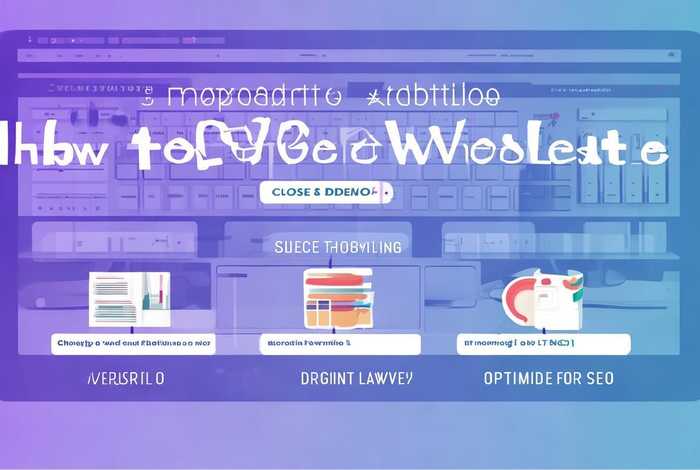 怎样写一个网站（怎样写一个网站的文章）