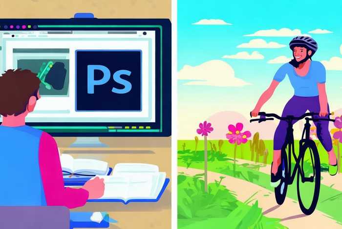 怎么快速学ps - 怎么快速学会骑自行车