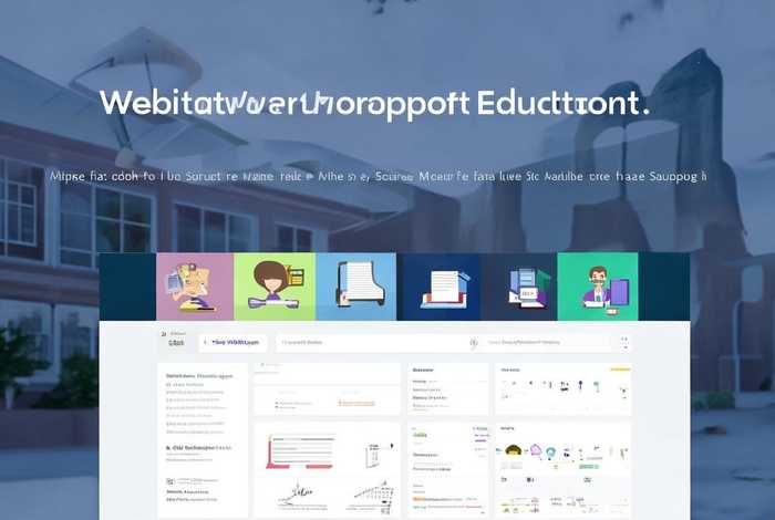 学校做网站的软件；学校做网站的软件叫什么