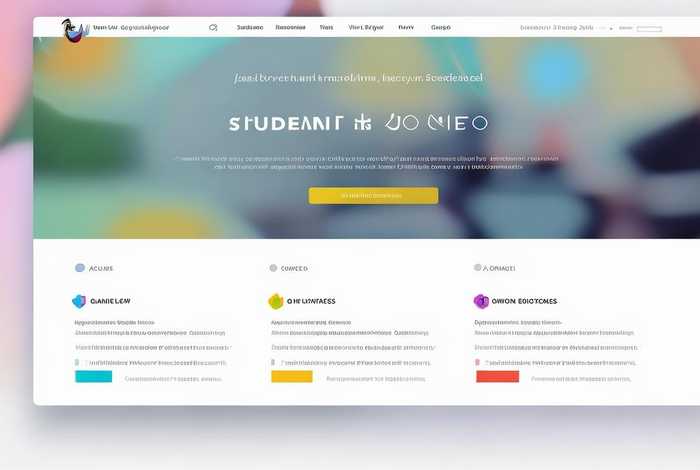 学生网页模板 学生网页模板下载