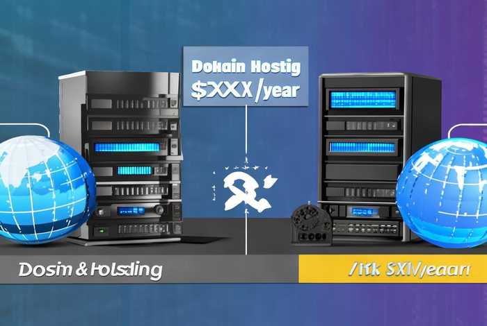 域名和服务器一年要多少钱；域名和服务器一年要多少钱一个