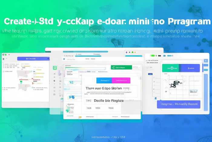 微信怎么自己建一个小程序（微信怎么自己建一个小程序呢）