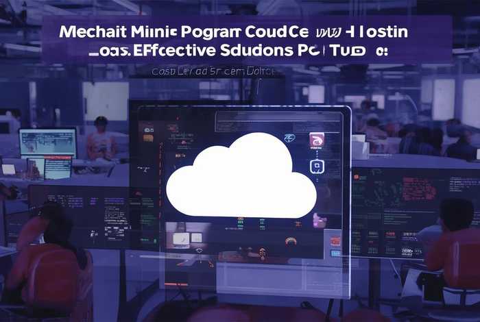 微信小程序云托管（微信小程序云托管费用）