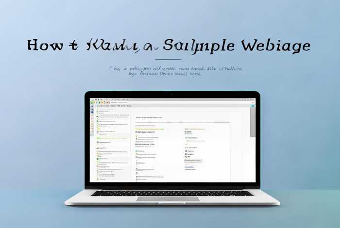 制作一个简单的网页,网页效果如下(怎样制作一个简单的网页) 制作一个简单的网页,网页效果如下(怎样制作一个简单的网页)