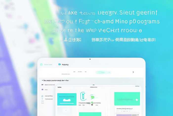 小程序设计网站；微信小程序设计网站