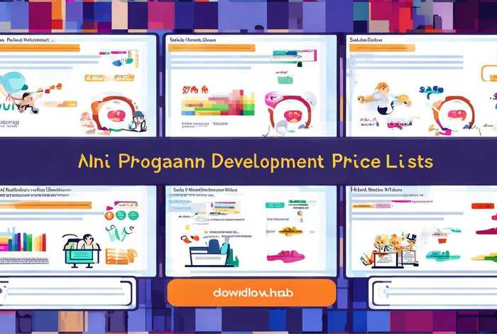 小程序开发价格表图片大全；小程序开发价格表图片大全下载