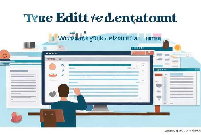 怎么编辑网页的内容，怎么编辑网页的内容格式