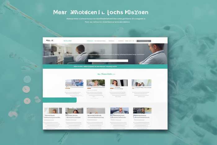 医院网站页面设计 - 医院网站页面设计图