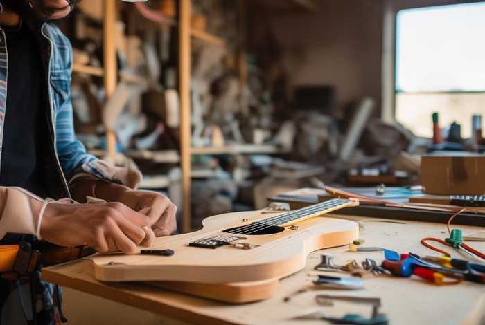 怎样自己制作吉他简单 - 怎样自己制作吉他简单视频