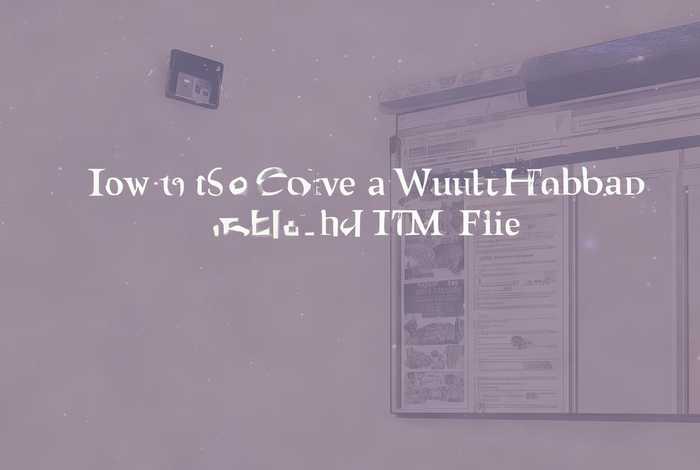 网站主页怎么保存在htm里，如何将网站主页保存在htm文件中