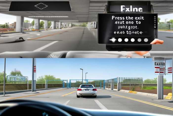 怎么从停车场闸门出去，怎么从停车场闸门出去呢