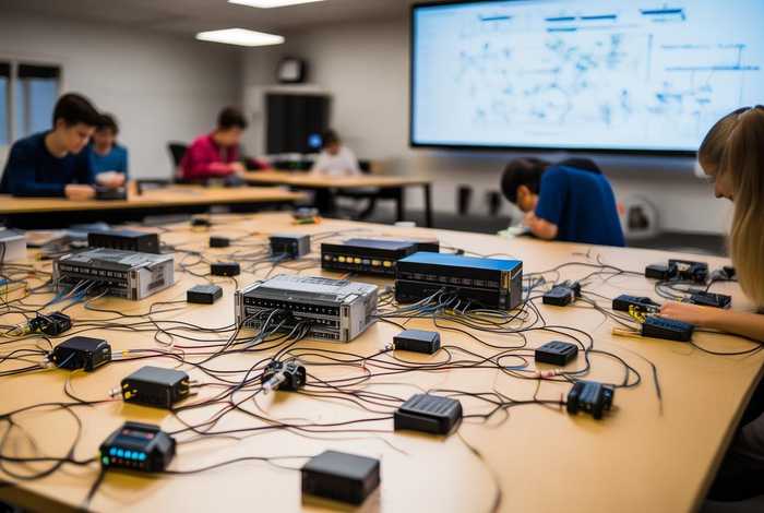 小型网络的搭建与配置说课、小型网络的组建课程设计