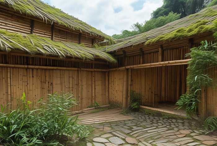 用竹子建房怎么建好看（用竹子建房怎么建好看又简单）