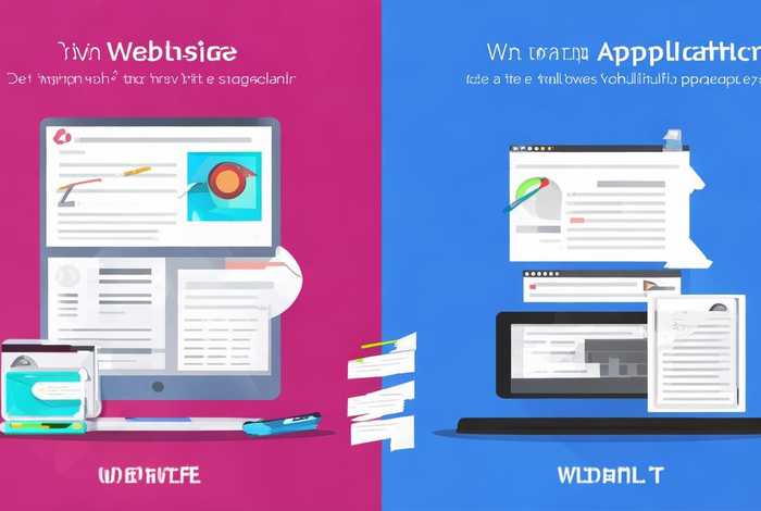 网站和web应用程序的区别、网站和web应用程序的区别是什么