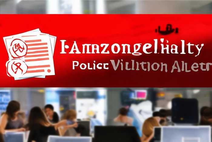 亚马逊policy warning；亚马逊policy violations