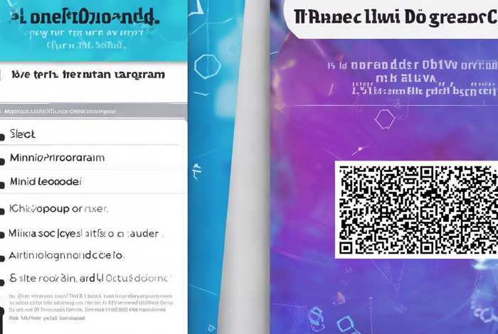 怎么制作小程序二维码、怎么制作小程序二维码图片