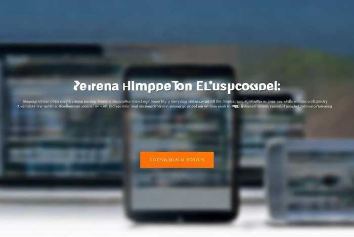 响应式网站首页，响应式网站模板下载