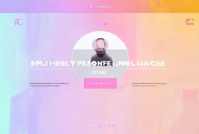 学生个人网站模板图片（学生个人网站模板图片下载）