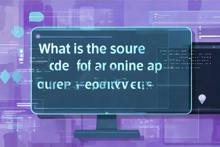 在线生成app网站源码是什么 - 在线生成app网站源码是什么意思