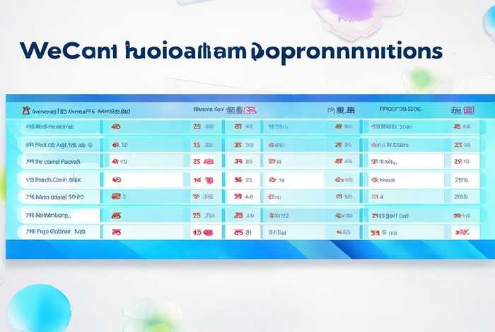 微信小程序推广价格 - 微信小程序推广价格表