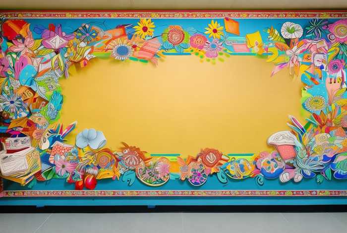 学校板报设计图案大全 - 学校板报设计图案大全 花边