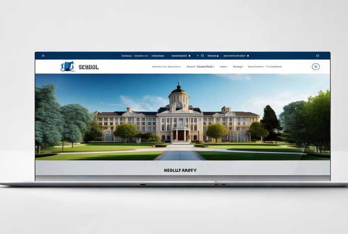 学校网页设计图（学校的网页设计图）