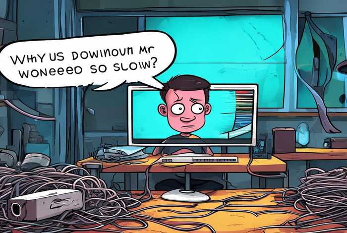 下载软件网速特别慢、下载软件网速特别慢怎么回事