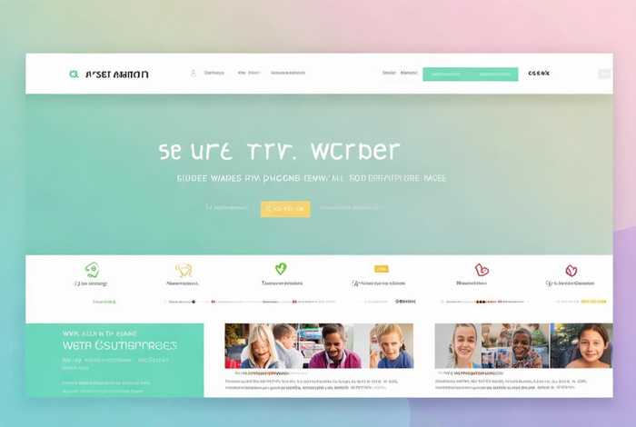 学生网页设计模板图片（学生网页设计模板图片素材）