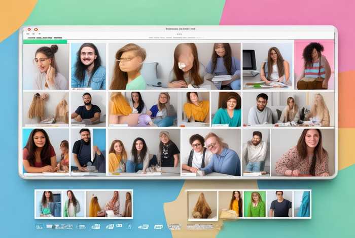 学生网页照片设计 - 学生网页照片设计软件