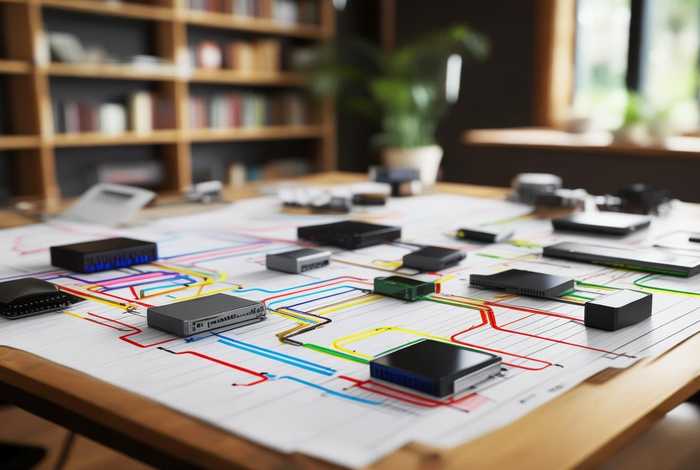 小型企业网络搭建拓扑图 - 小型企业网络设计拓扑图