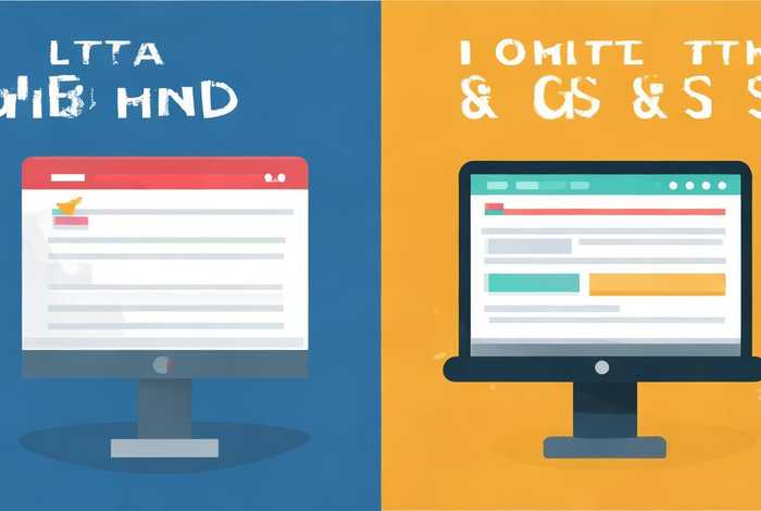 网站制作html和css - 网页制作html和css有什么区别