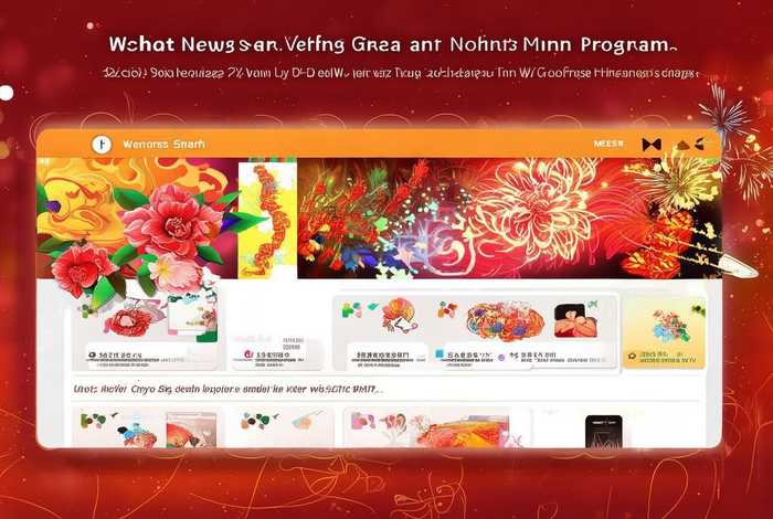 微信新年祝福小程序，微信新年祝福小程序怎么弄