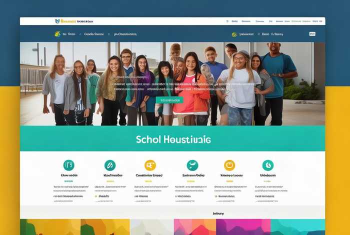 学校网页设计图片；学校网页设计图片大全