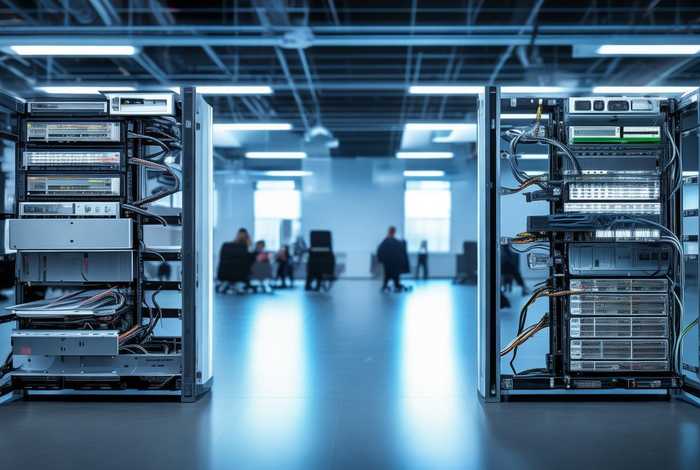 中小型企业网络搭建拓扑和配置、中小型企业网络搭建拓扑和配置的区别